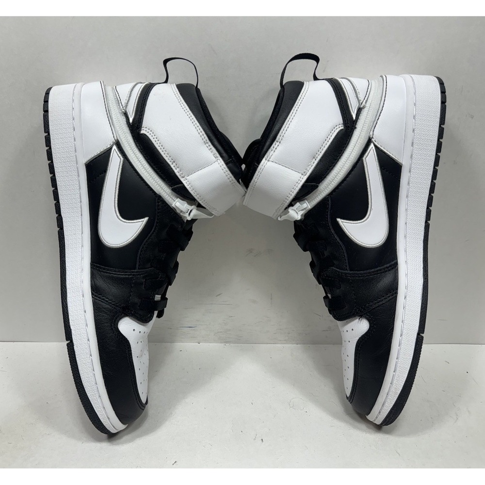 Nike Air Jordan 1 High Flyease Panda Mens Size 10.5 Black White CQ3835-011 - Picture 5 of 8
